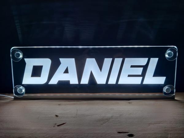 LED Namensschild